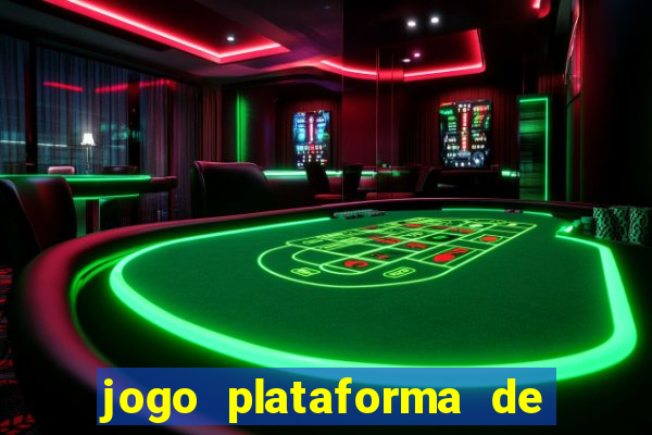 jogo plataforma de 3 reais